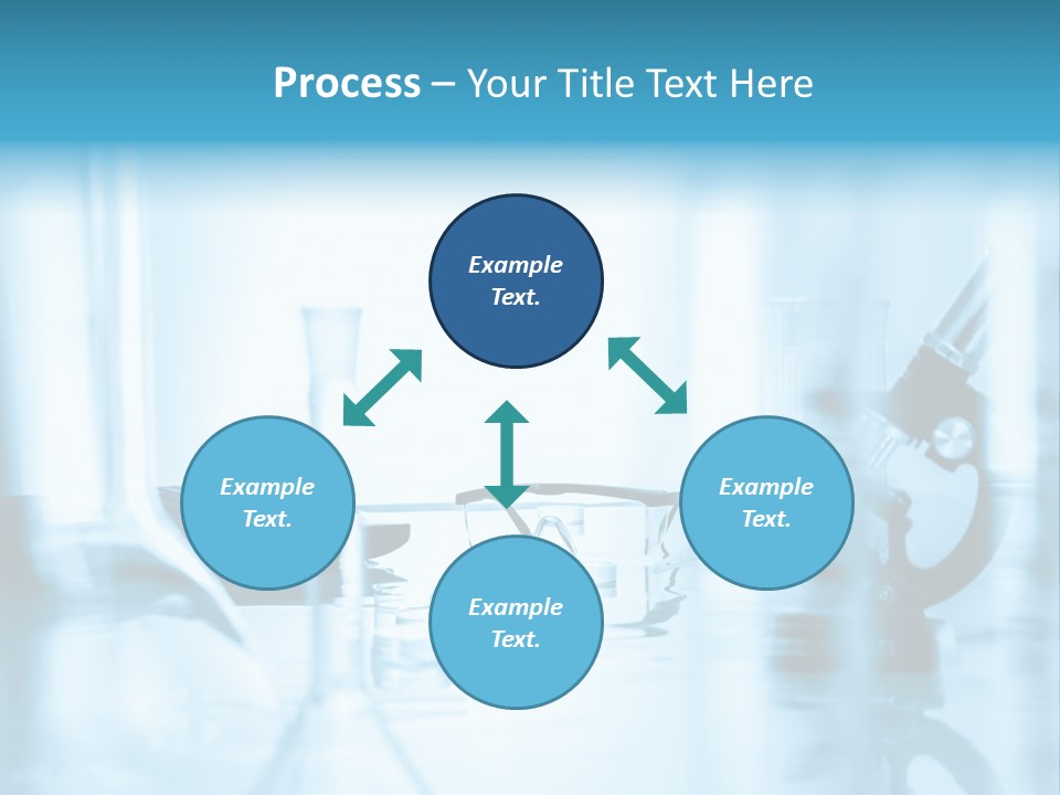 A Table Topped With Glasses And A Laptop Computer PowerPoint Template