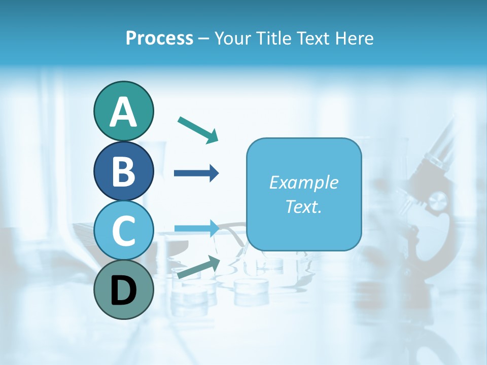 A Table Topped With Glasses And A Laptop Computer PowerPoint Template