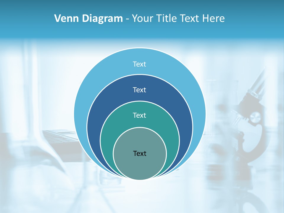A Table Topped With Glasses And A Laptop Computer PowerPoint Template