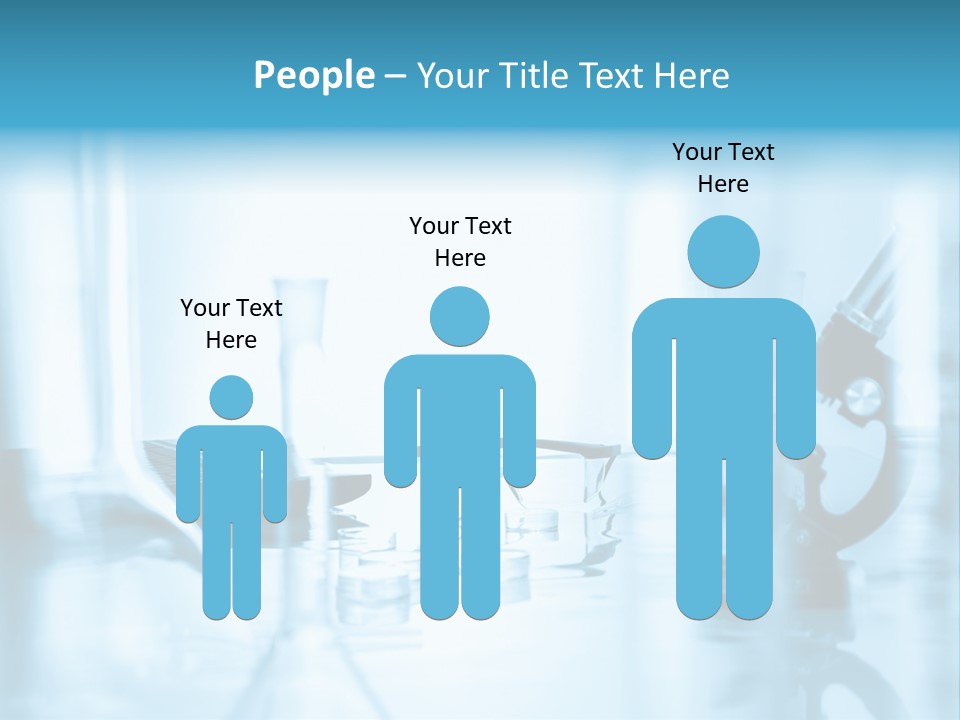 A Table Topped With Glasses And A Laptop Computer PowerPoint Template
