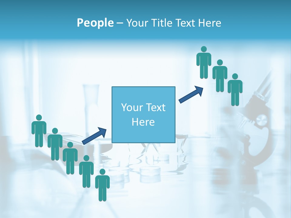 A Table Topped With Glasses And A Laptop Computer PowerPoint Template