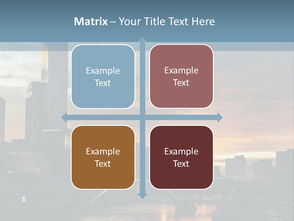 Cityscape Australia Urban PowerPoint Template