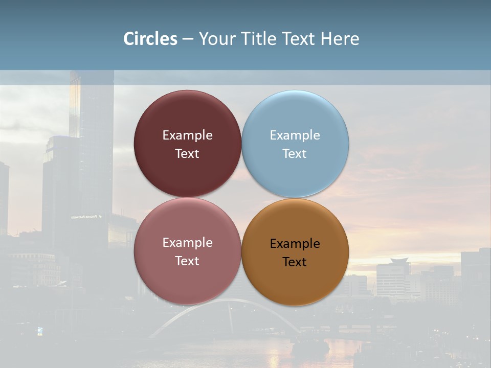Cityscape Australia Urban PowerPoint Template