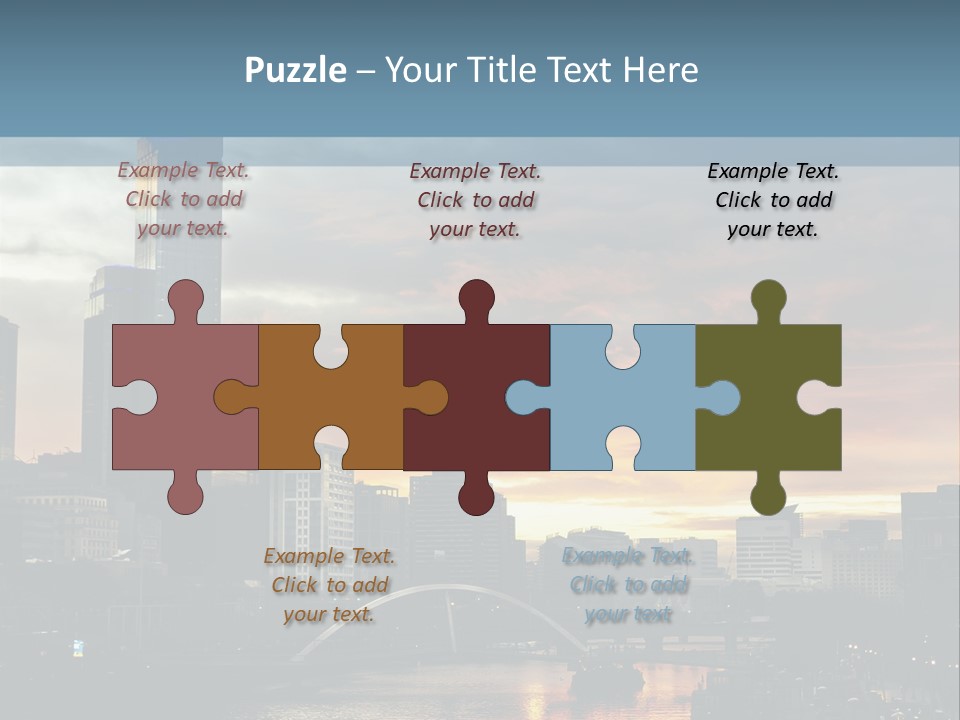 Cityscape Australia Urban PowerPoint Template