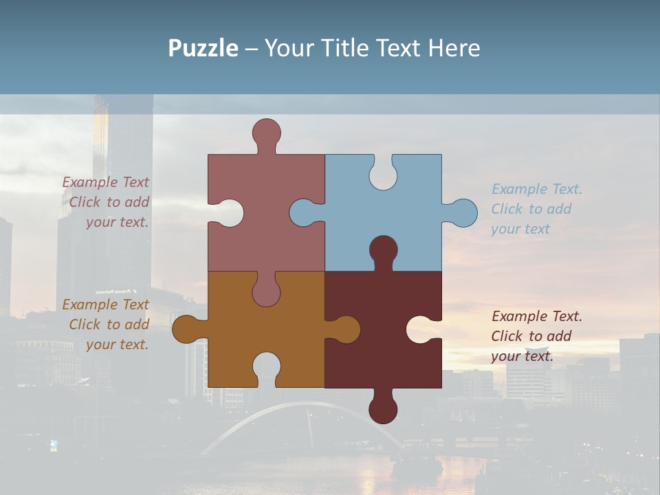 Cityscape Australia Urban PowerPoint Template