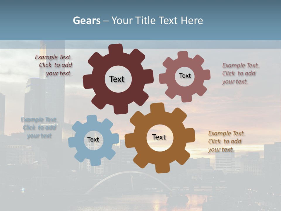 Cityscape Australia Urban PowerPoint Template