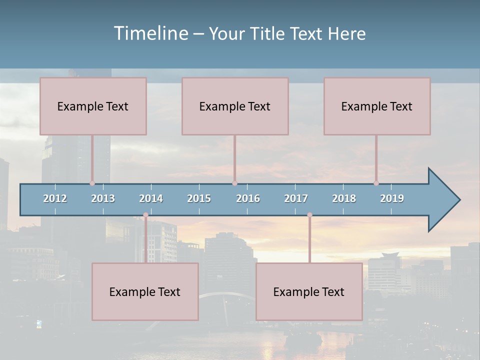 Cityscape Australia Urban PowerPoint Template