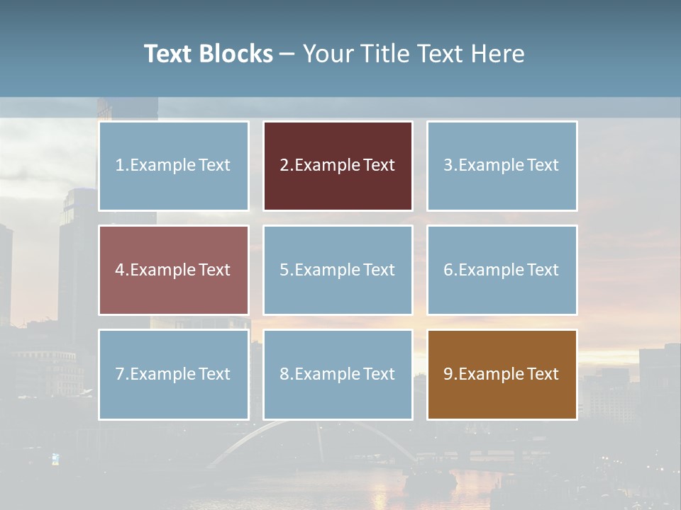 Cityscape Australia Urban PowerPoint Template