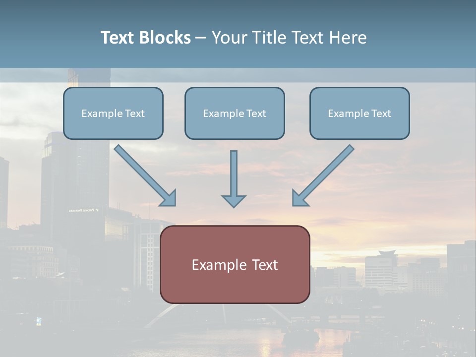 Cityscape Australia Urban PowerPoint Template