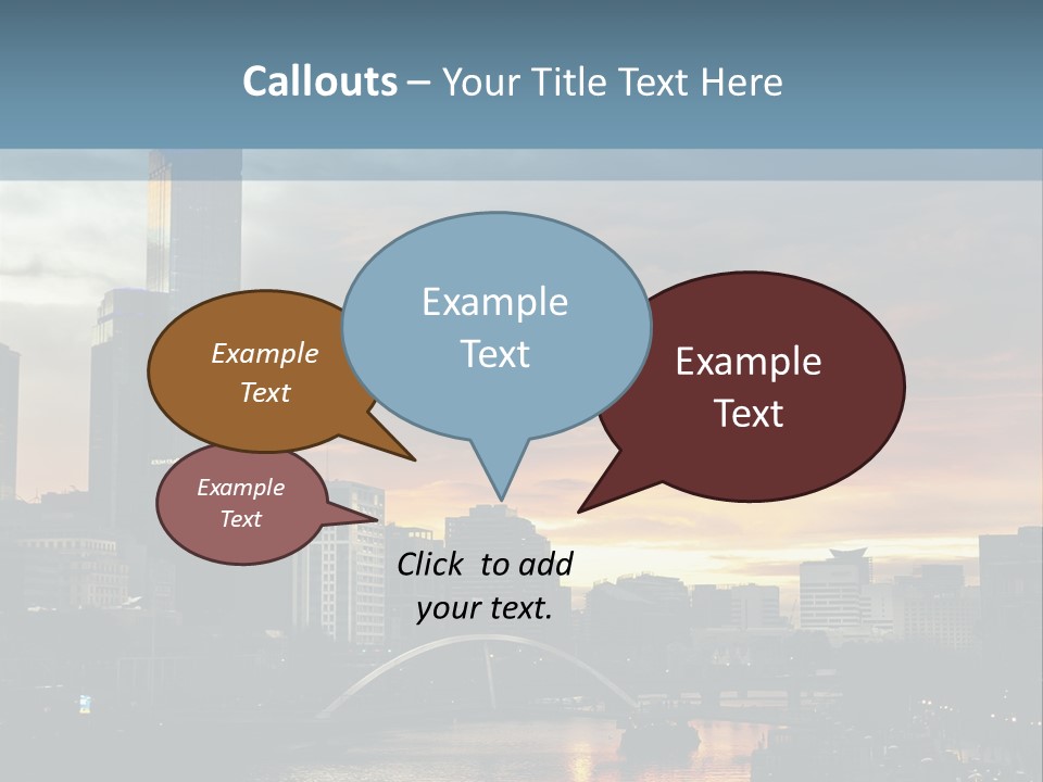 Cityscape Australia Urban PowerPoint Template