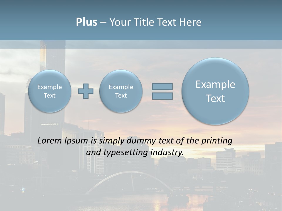 Cityscape Australia Urban PowerPoint Template