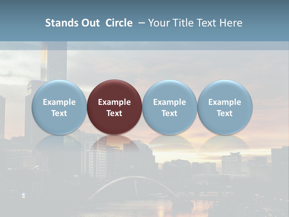 Cityscape Australia Urban PowerPoint Template