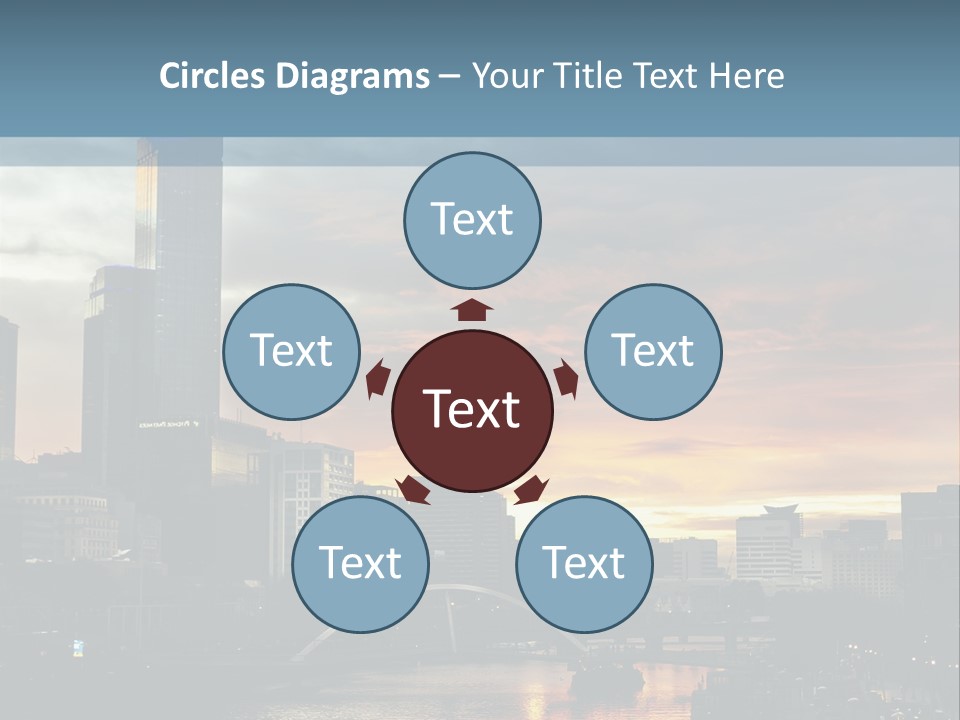 Cityscape Australia Urban PowerPoint Template