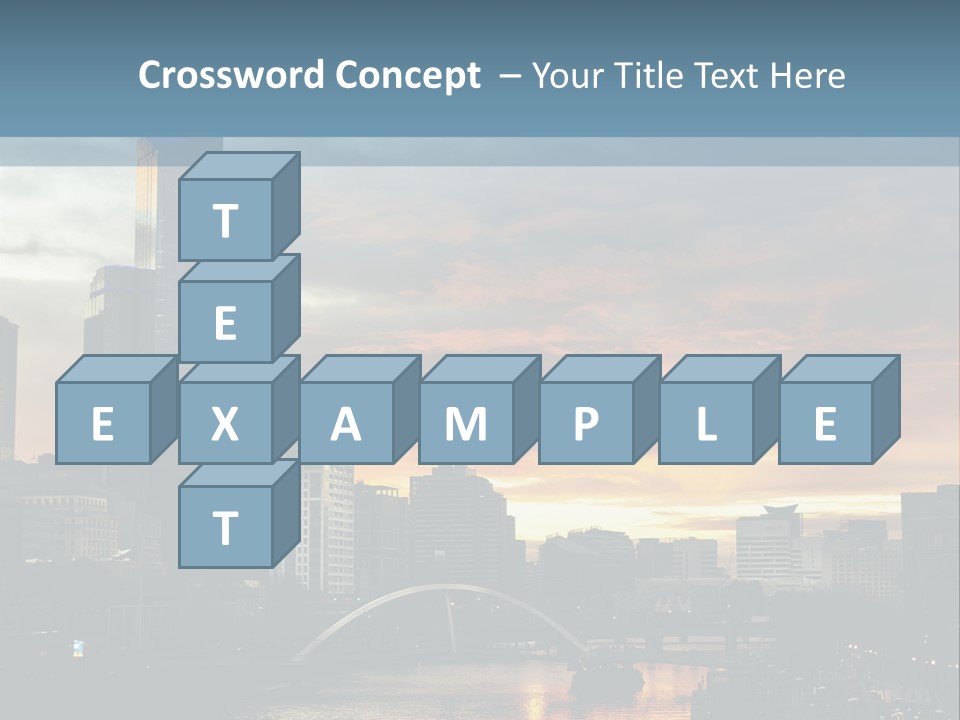 Cityscape Australia Urban PowerPoint Template