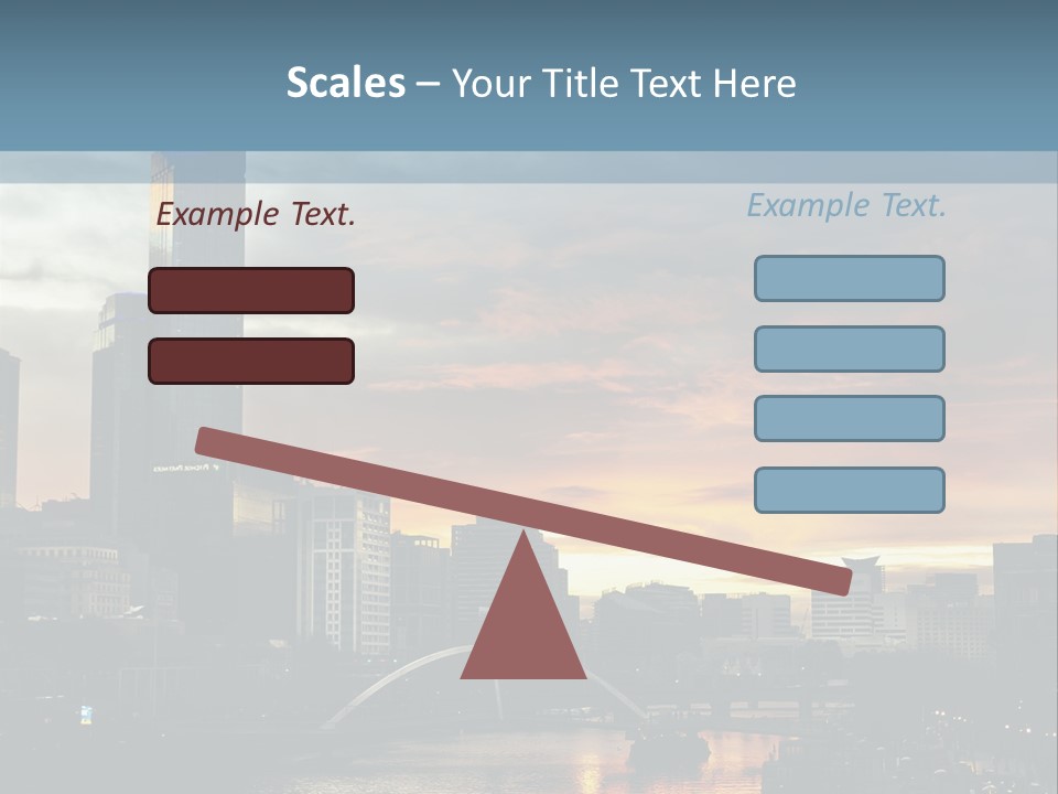 Cityscape Australia Urban PowerPoint Template