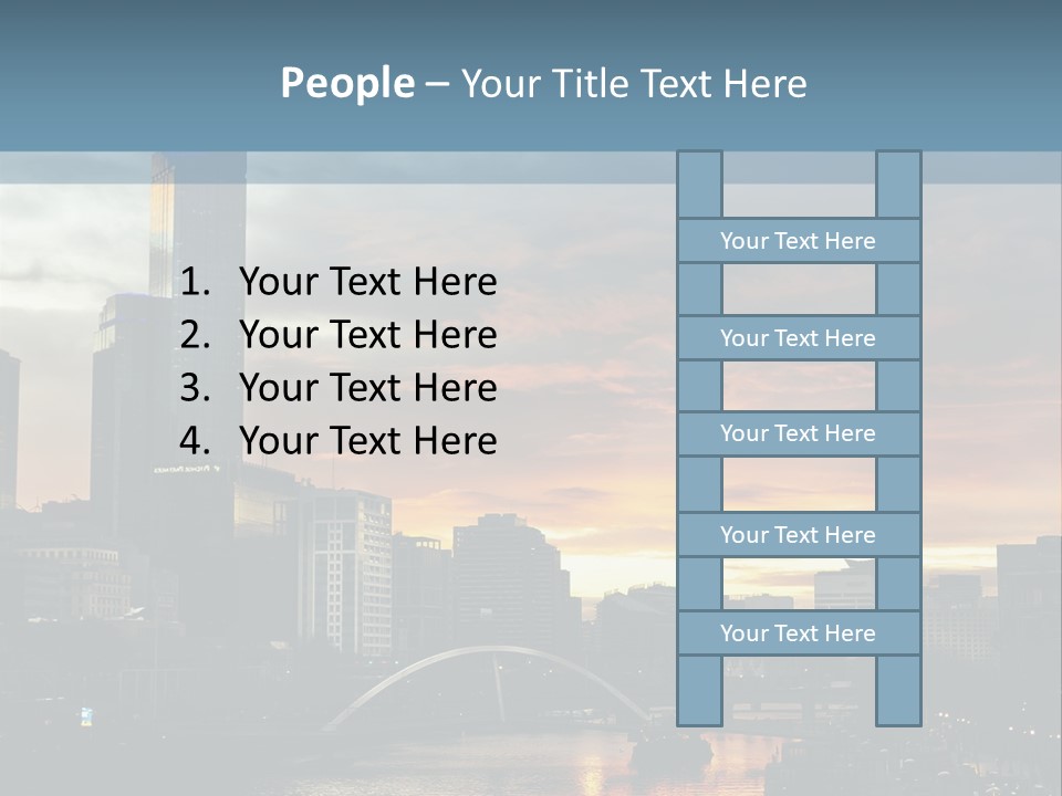 Cityscape Australia Urban PowerPoint Template