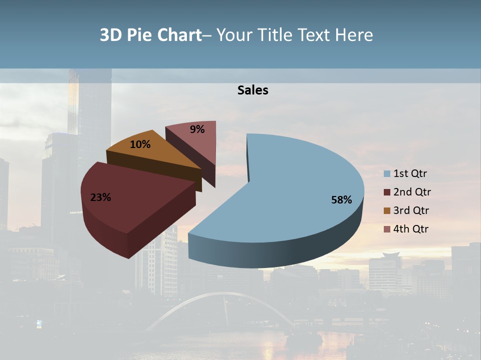Cityscape Australia Urban PowerPoint Template
