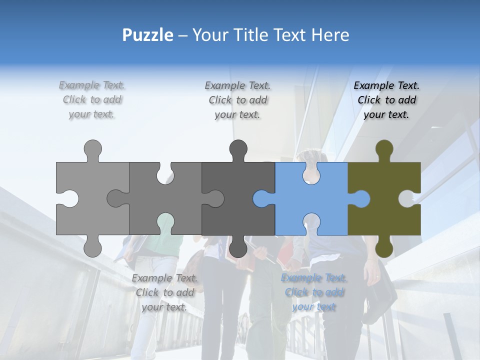 Happy Carrying Lifestyle PowerPoint Template