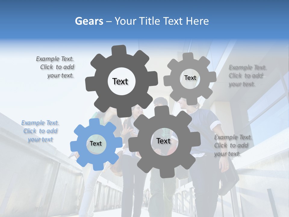 Happy Carrying Lifestyle PowerPoint Template