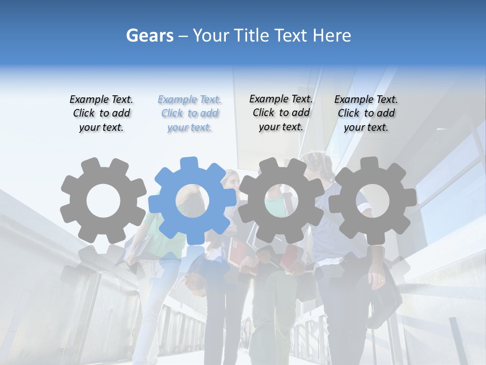 Happy Carrying Lifestyle PowerPoint Template