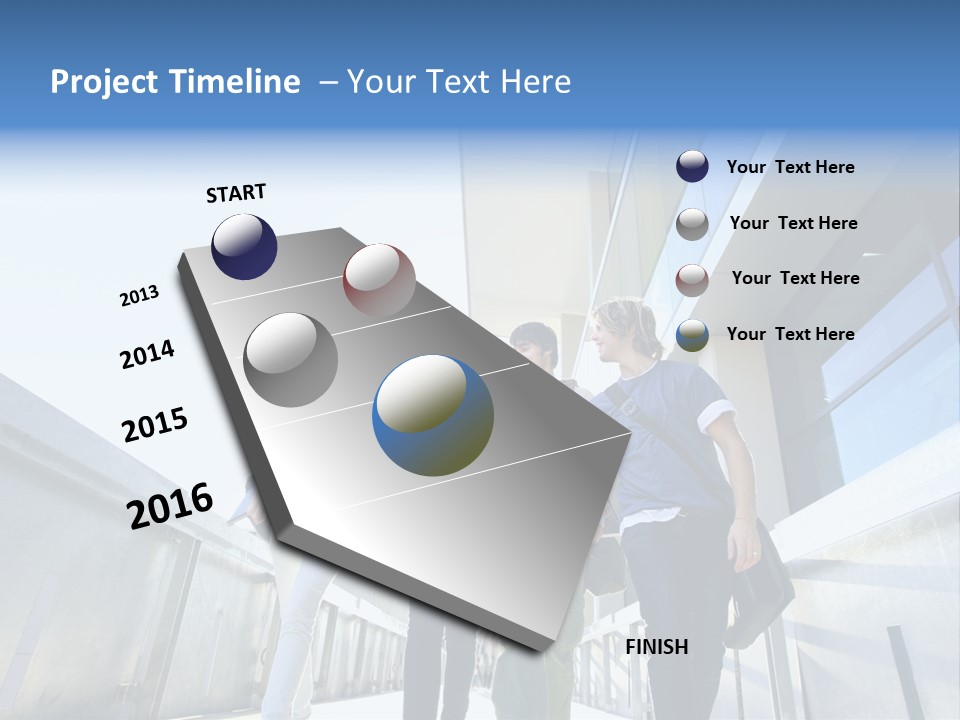 Happy Carrying Lifestyle PowerPoint Template