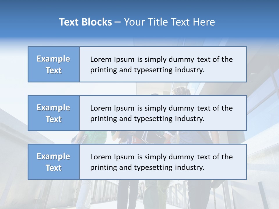 Happy Carrying Lifestyle PowerPoint Template
