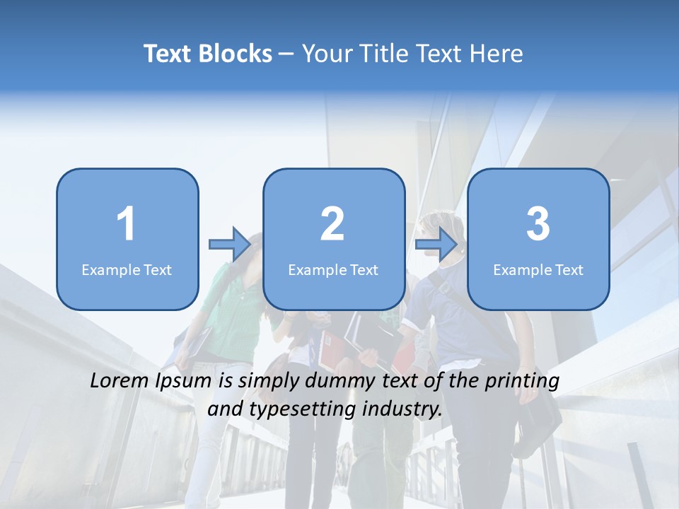 Happy Carrying Lifestyle PowerPoint Template