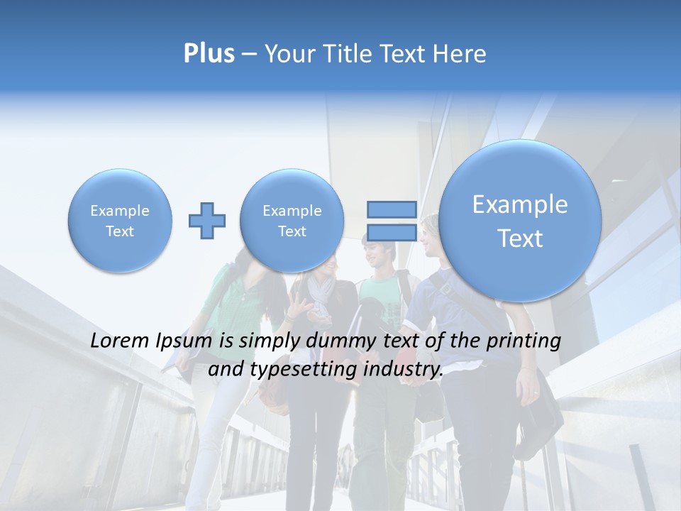 Happy Carrying Lifestyle PowerPoint Template