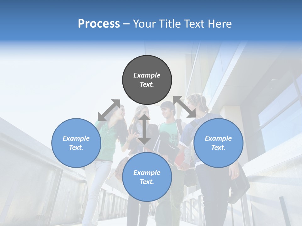Happy Carrying Lifestyle PowerPoint Template