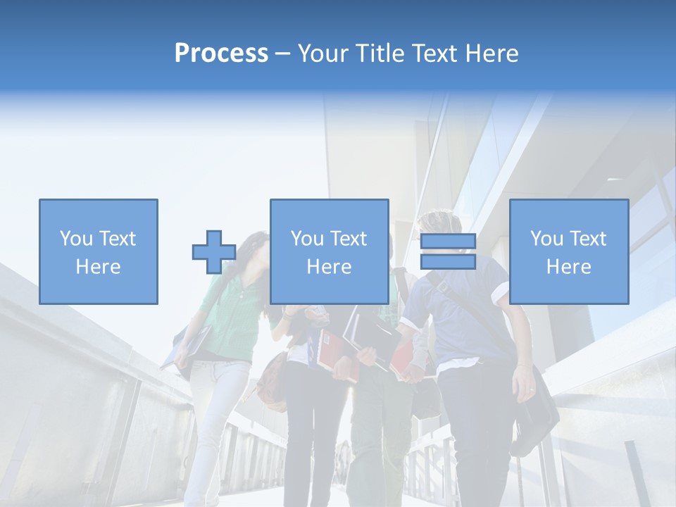 Happy Carrying Lifestyle PowerPoint Template
