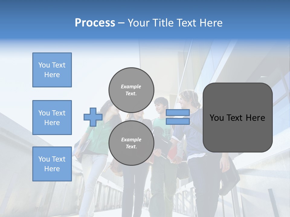 Happy Carrying Lifestyle PowerPoint Template