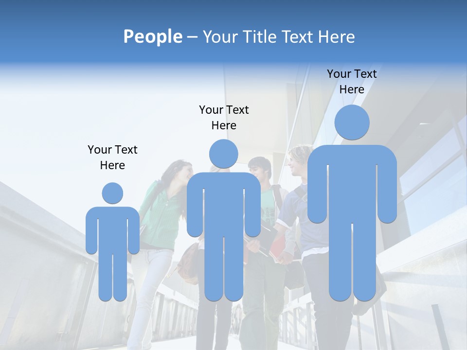 Happy Carrying Lifestyle PowerPoint Template