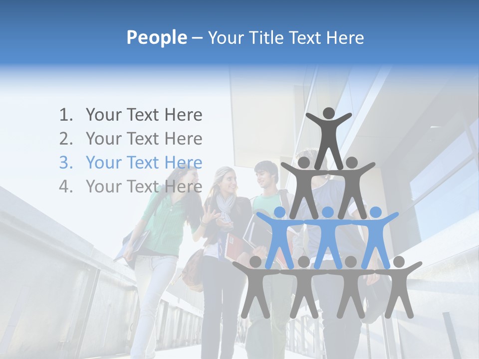 Happy Carrying Lifestyle PowerPoint Template