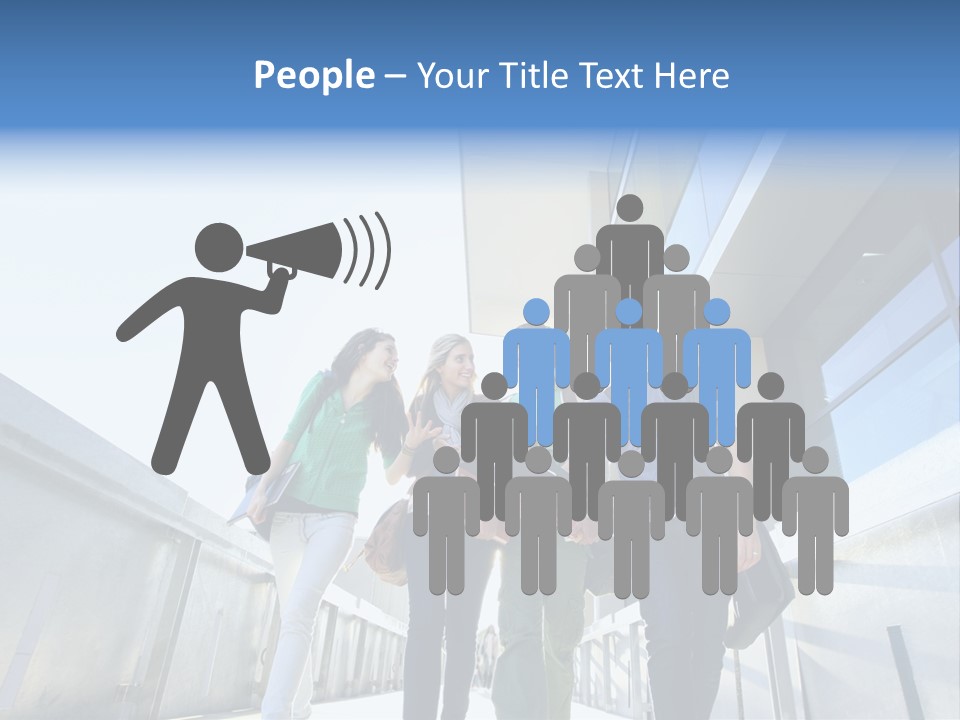 Happy Carrying Lifestyle PowerPoint Template