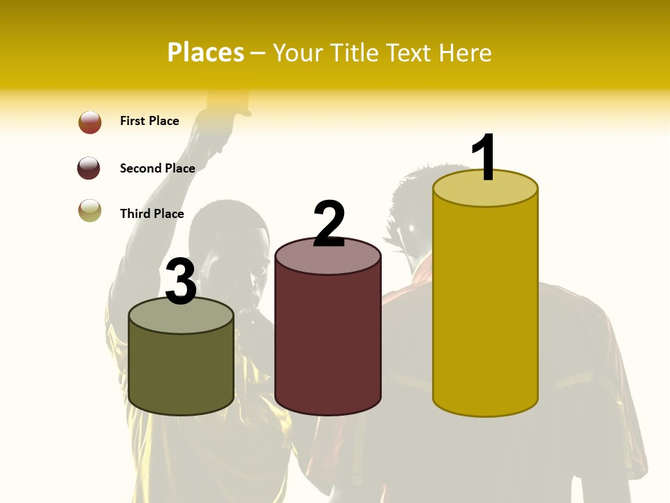 Two People Modern Ballet One Woman PowerPoint Template