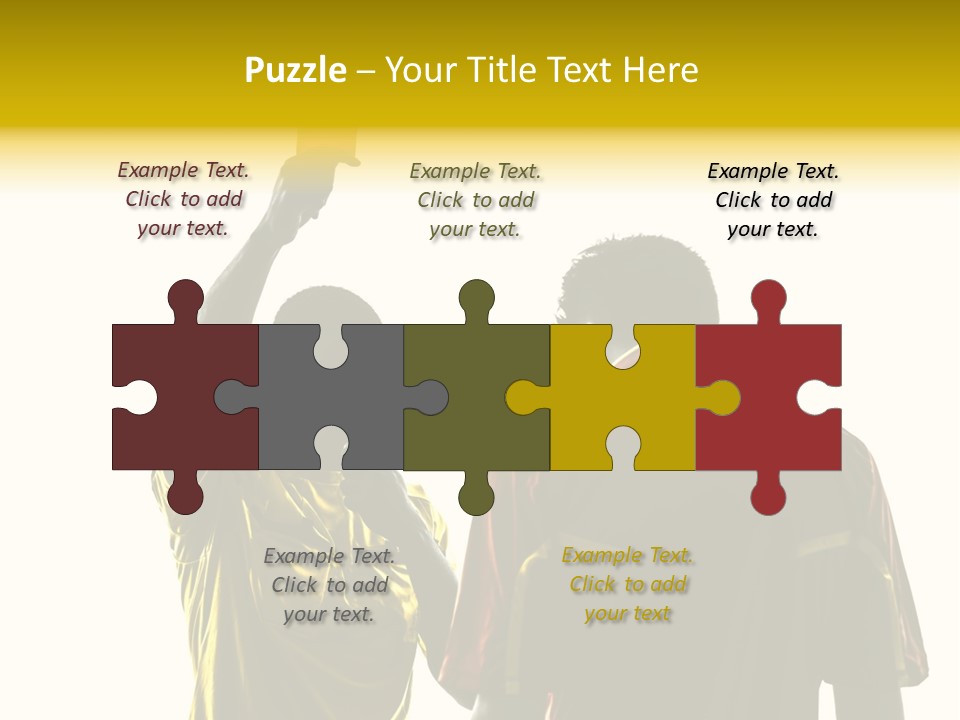 Two People Modern Ballet One Woman PowerPoint Template