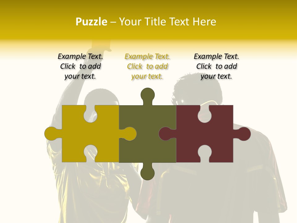 Two People Modern Ballet One Woman PowerPoint Template