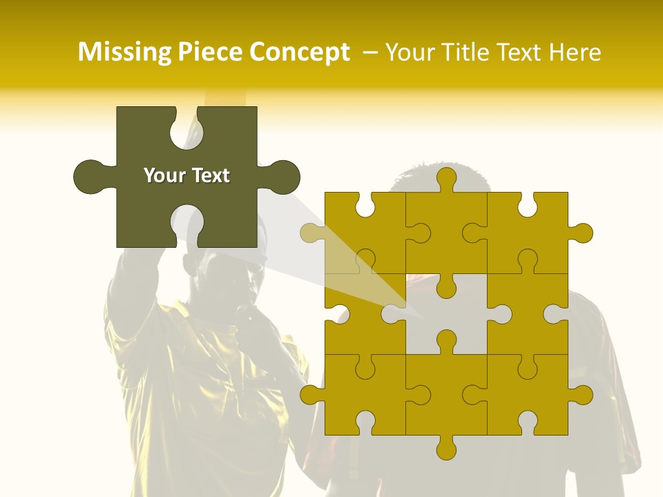 Two People Modern Ballet One Woman PowerPoint Template