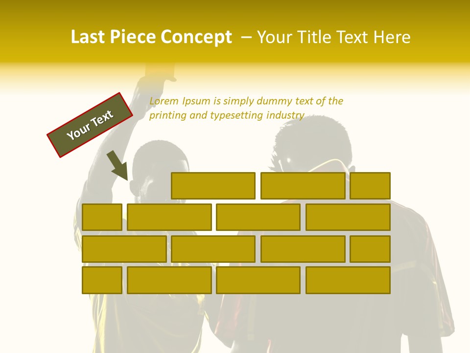 Two People Modern Ballet One Woman PowerPoint Template