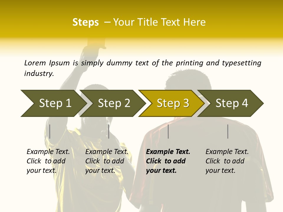 Two People Modern Ballet One Woman PowerPoint Template