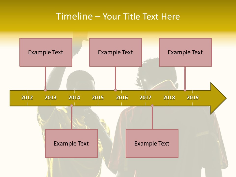 Two People Modern Ballet One Woman PowerPoint Template