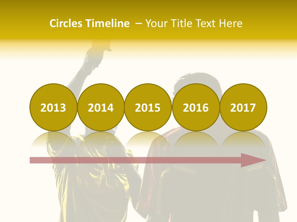 Two People Modern Ballet One Woman PowerPoint Template