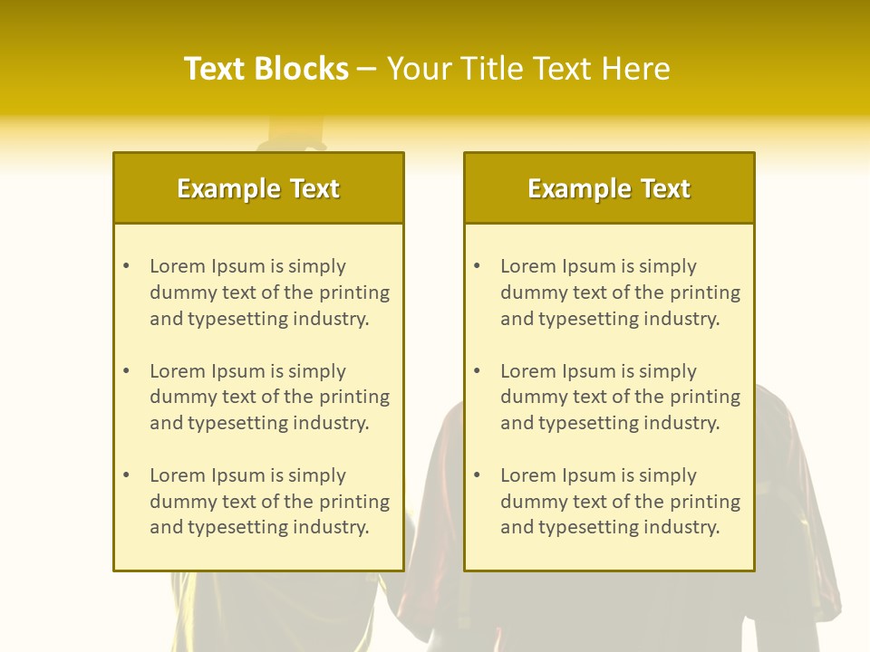 Two People Modern Ballet One Woman PowerPoint Template