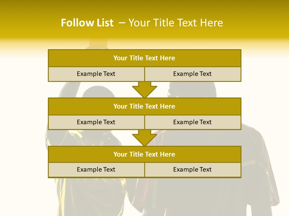 Two People Modern Ballet One Woman PowerPoint Template