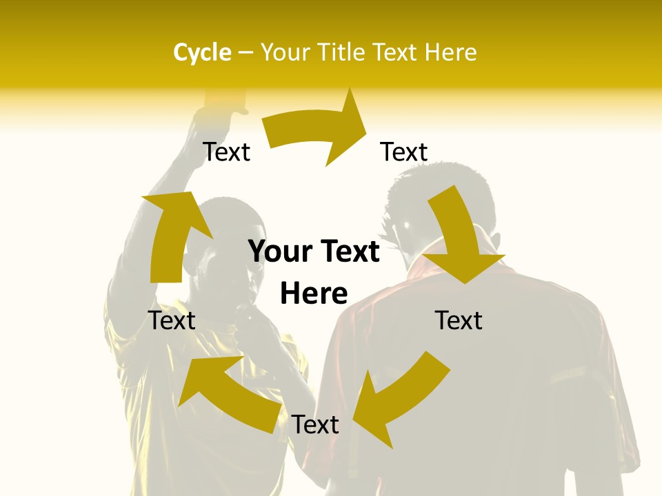 Two People Modern Ballet One Woman PowerPoint Template