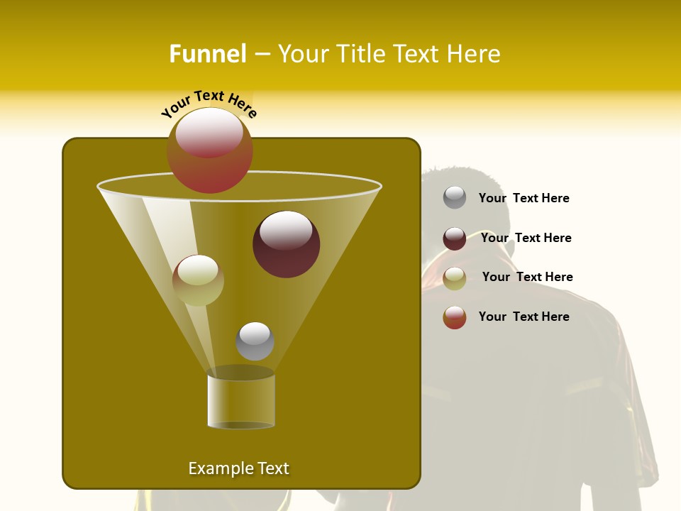 Two People Modern Ballet One Woman PowerPoint Template
