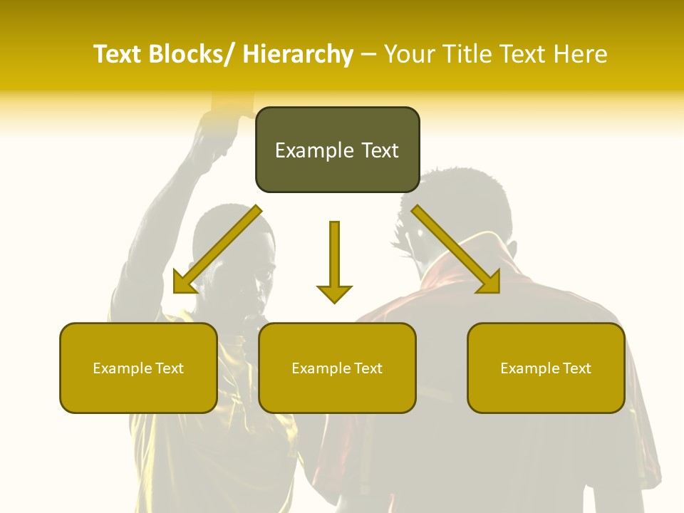 Two People Modern Ballet One Woman PowerPoint Template