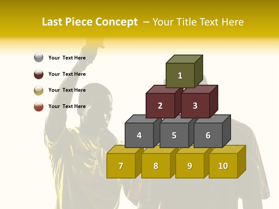 Two People Modern Ballet One Woman PowerPoint Template