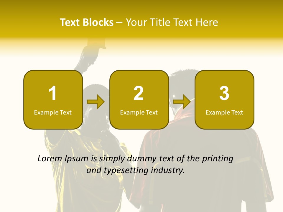 Two People Modern Ballet One Woman PowerPoint Template