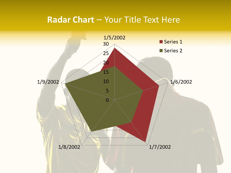 Two People Modern Ballet One Woman PowerPoint Template